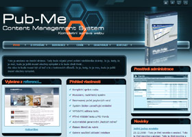 New presentation of Pub-Me CMS